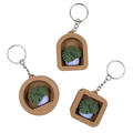 Mini Plant Book Nook Keyring | 3D Printed Bookish Keychain