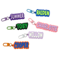 Personalised Name Bag Tag | Custom 3D Printed Backpack Keyring