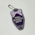 Small Business Baddie Keychain – Purple